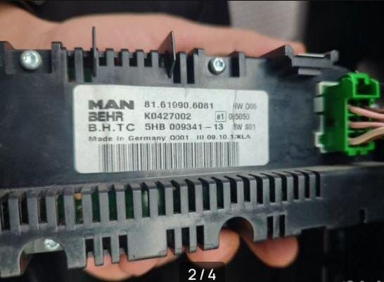 Нужен блок климат контроля MAN TGS, с номером 81619906081.  - photo 1