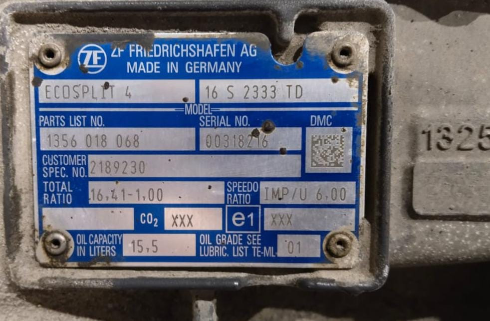 Нужна кпп 16S2333TD на DAF 105.  - photo 1