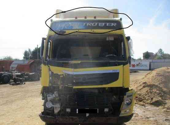 Нужно стекло на крышу кабины Volvo FM. 