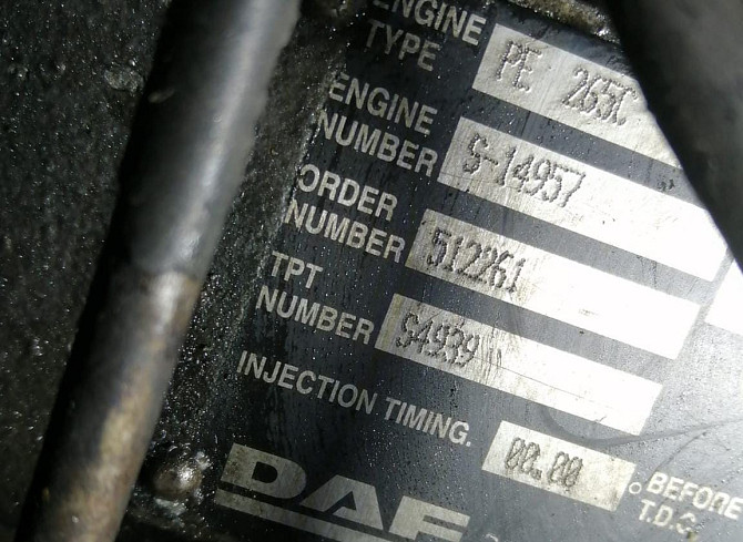Нужен двигатель PЕ 265С на DAF CF.  - photo 1