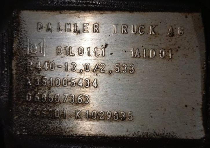 Нужен редуктор заднего моста R440-13,0/2,533.  - photo 1