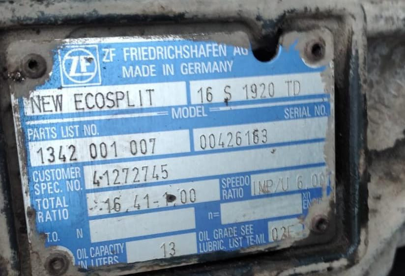 Куплю КПП механика 16S1920TD на Ивеко. Вся Россия - изображение 1