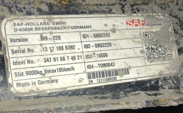 Нужна ось SAF с коробами. Вся Россия - изображение 1