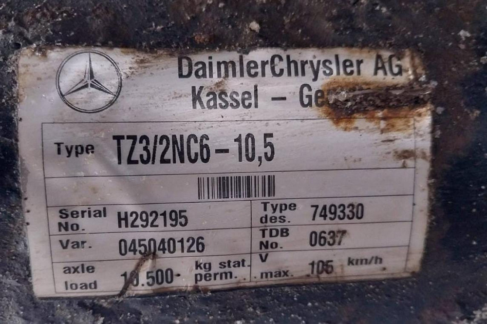 Ищу суппорт тормозной SN6. Фото шильды моста.  - photo 1