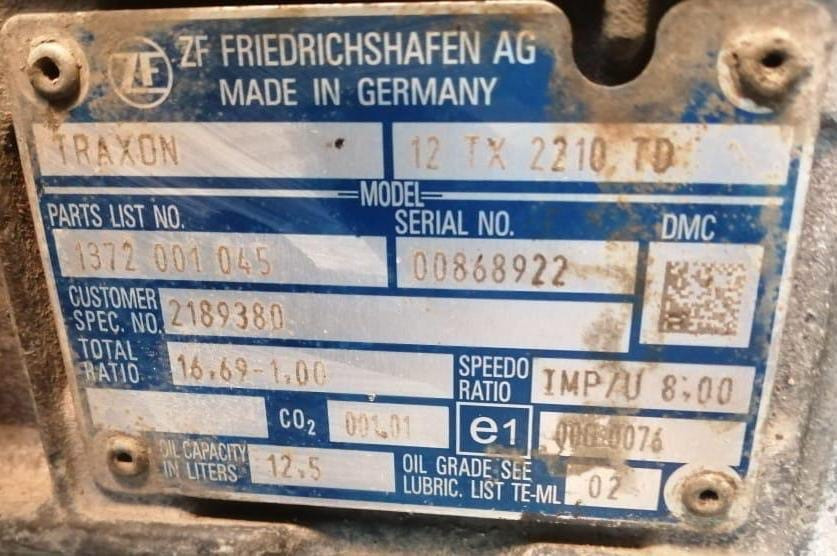 На DAF XF106 2020г. куплю кпп траксон 12TX 2210TD. Вся Россия - изображение 1