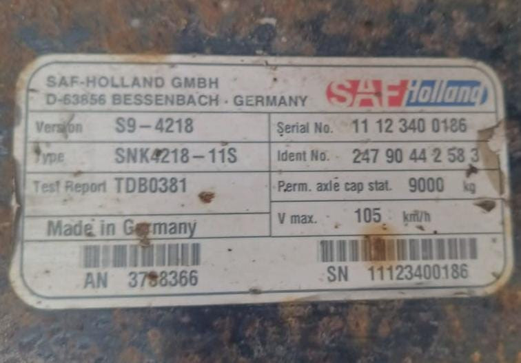 Нужна ось SAF SNK4218-11S. Вся Россия - изображение 1