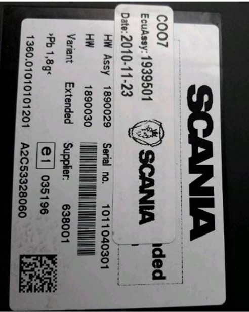 Координатор SCANIA COO7 Sankt-Peterburg - photo 1