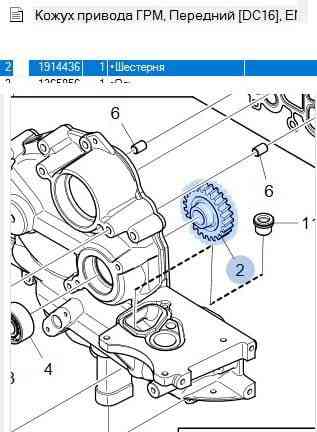 Нужна шестерня Скания 1914436 (мотор DC16). Вся Россия