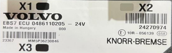 Knorr-Bremse 0486110205 блок управления тормозами EBS7 Sankt-Peterburg