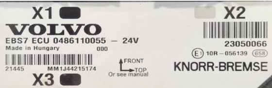 Knorr-Bremse 0486110055 блок управления тормозами EBS7 Sankt-Peterburg