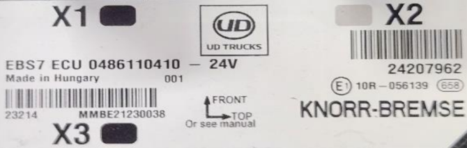 UD TRUCKS 24207962 блок управления тормозами EBS7 Санкт-Петербург - изображение 1