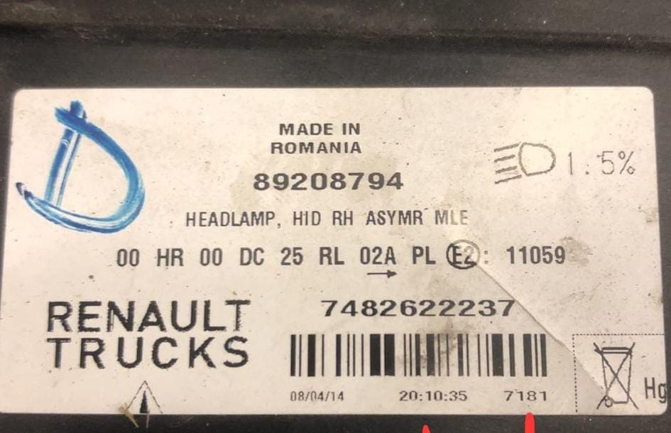 Ищу 7482622237 правую фару на Рено Т.  - photo 1