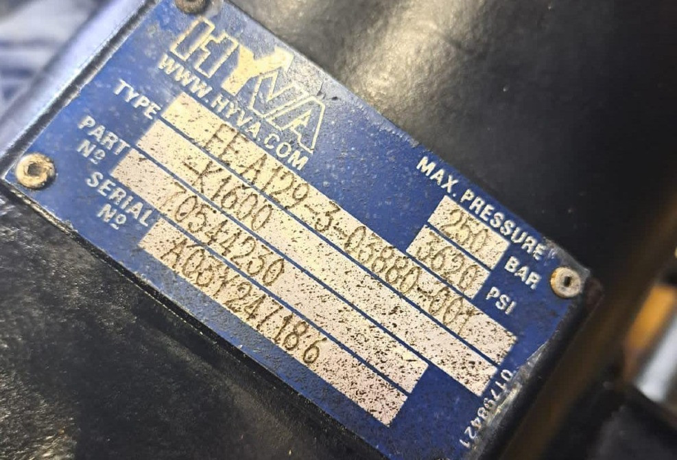 Нужен гидроцилиндр HYVA FE A129-3-03880-001-K1600, 70544230.  - photo 1