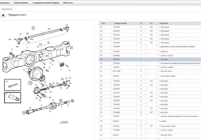 Нужен 20585616 передний мост volvo fmx. Вся Россия - изображение 1