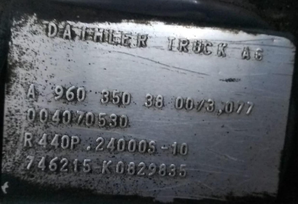 Ищу A9603503800 редуктор заднего моста R440P 24000S 3.077 004070530 для КАМАЗ НЕО.  - photo 1