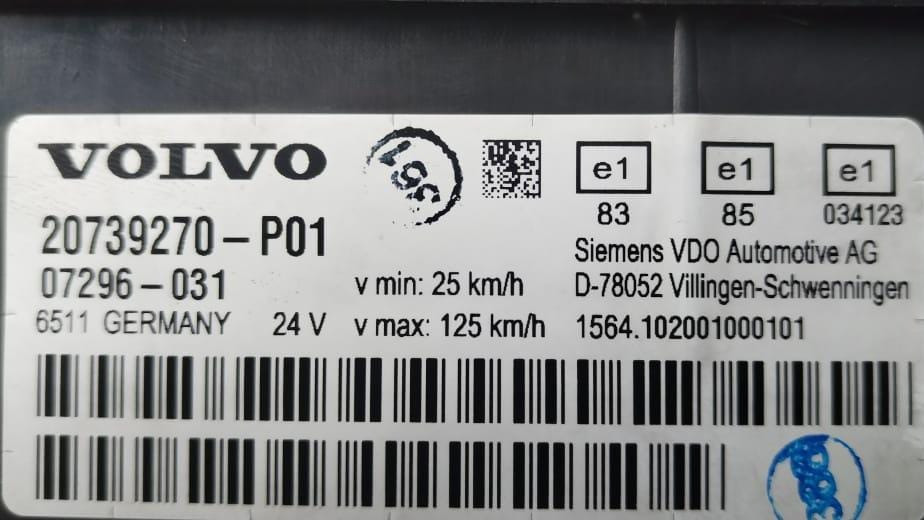 Ищу 20739270-Р01 панель приборов Вольво.  - photo 1