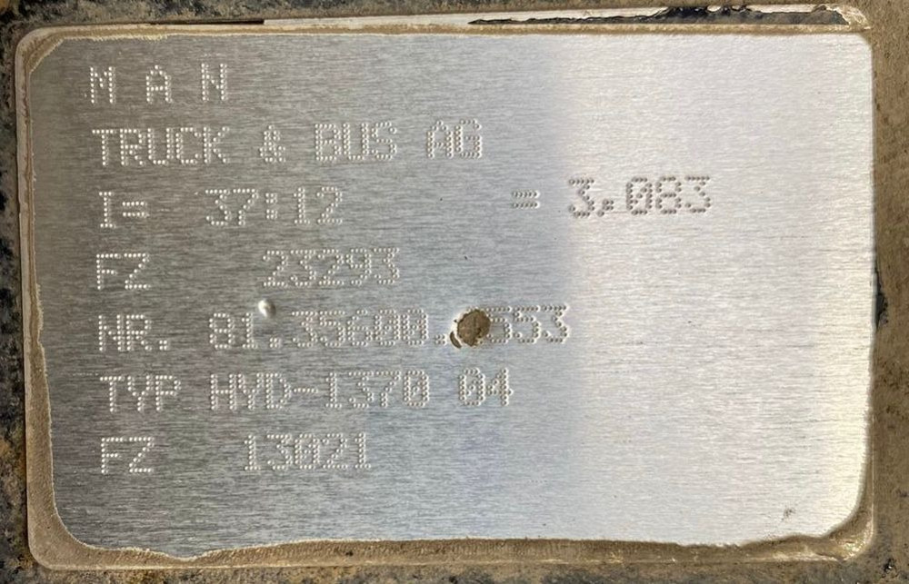 Ищу проходной редуктор MAN 37:12 HYD 1370.  - photo 1