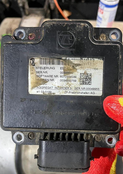 Нужен блок управления ретардой ZF Retarder3 EST52 6070004004, 6070104039 на MAN TGX 2011г.  - photo 1