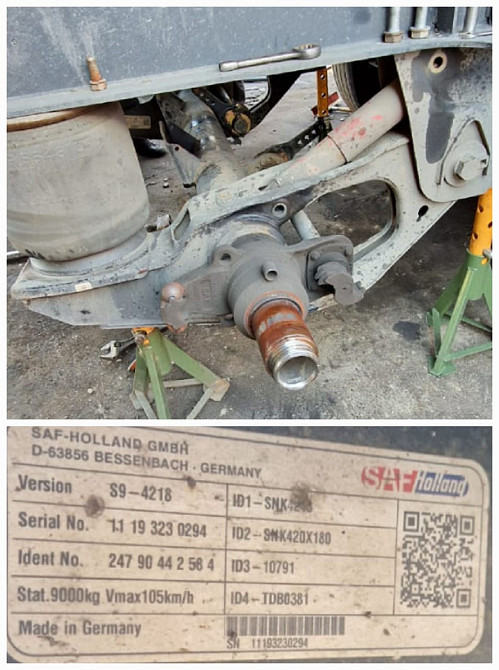 Нужна ось SAF S9-4218.  - photo 1