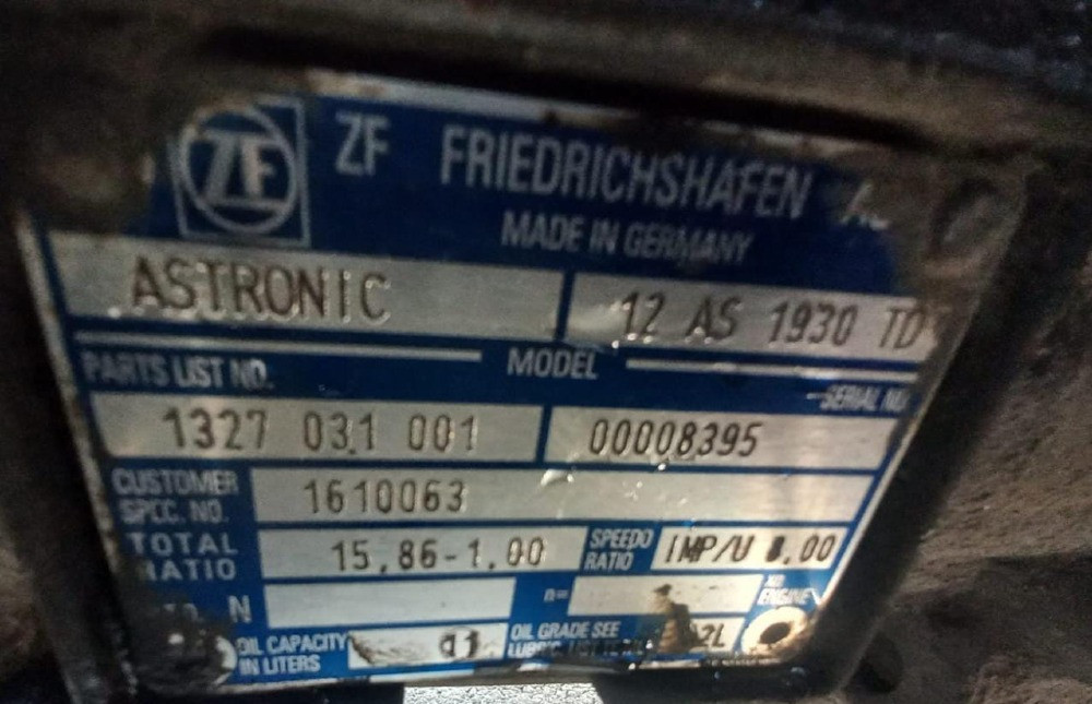 Нужна акпп 12AS1930TD на DAF.  - photo 1