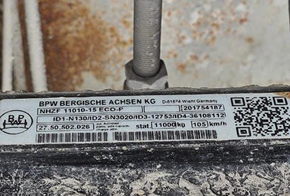 Ищу оси BPW NHZF 11010-15 ECO-P, 2 штуки.  - photo 1