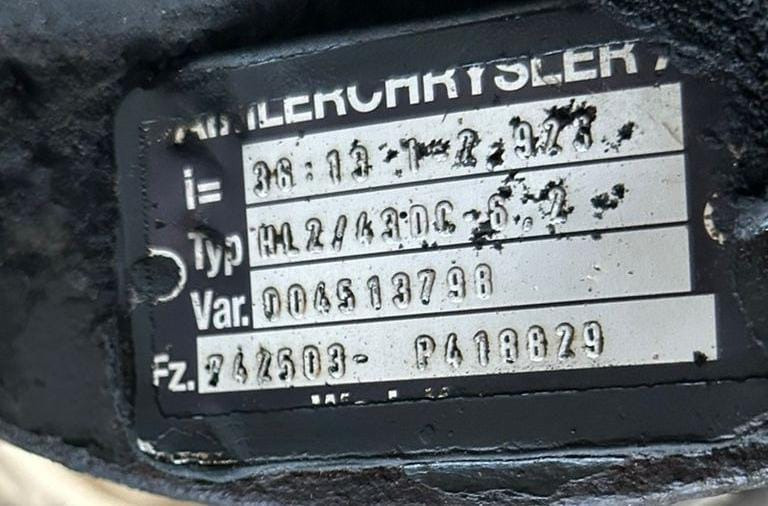 Нужен редуктор 004513798 ( HL2/43DC-6,2 ).  - photo 1