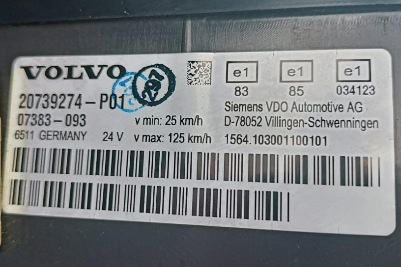 Ищу 20739274-Р01 панель приборов Вольво FH13.  - photo 1