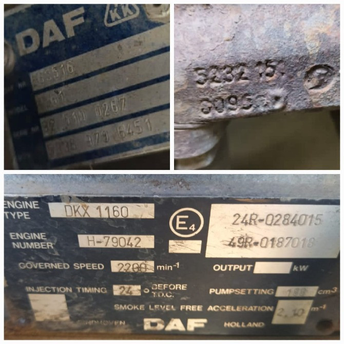На DAF ATi 1160 куплю турбину и насос гура.  - photo 1