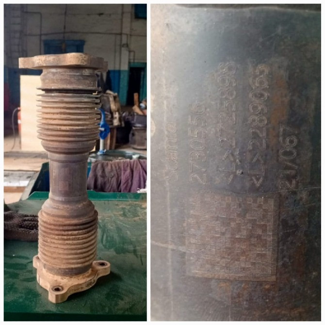 Ищу 2730556 выпускная труба от 6 серии Скания V8.  - photo 1