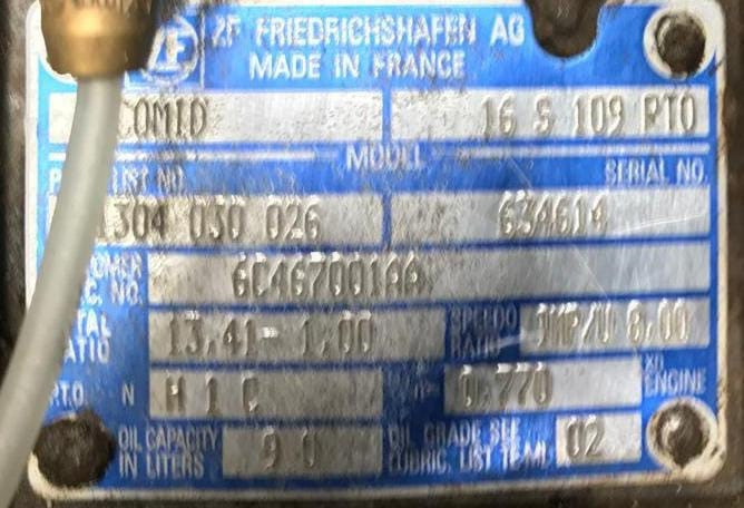 Ищем кпп ZF Ecomid 1304030026, Ford Cargo II 2005 6C467001AA, 16S109PTO 13.41-1.00.  - photo 1