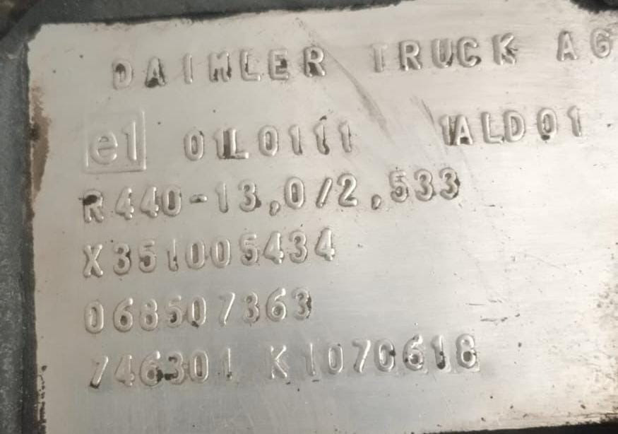 Нужен редуктор на Мерседес R440-13,0/2,533.  - photo 1