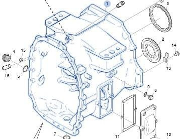 Нужен картер КПП Scania. Нового образца, под блок TMS, арт. 2433418.  - photo 1