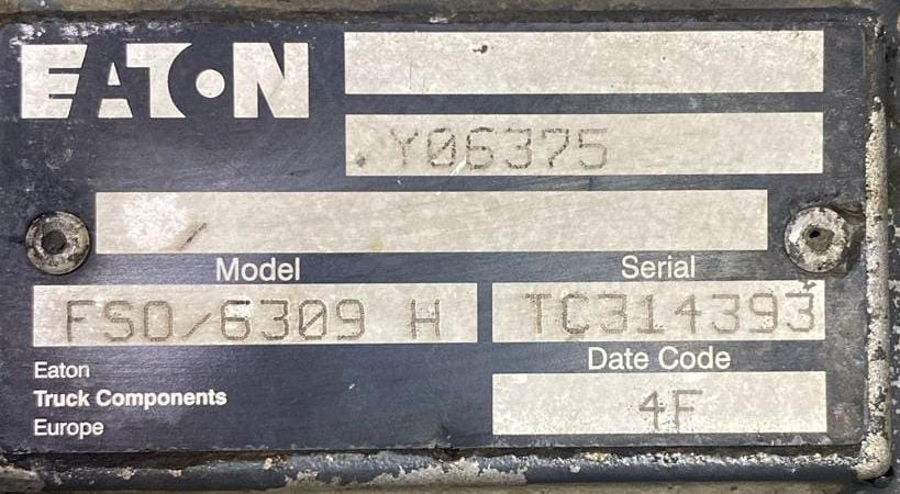 Нужна кпп FSO 6309H EATON.  - photo 1
