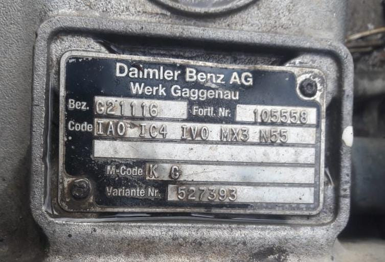 Ищу кпп G21116 на Мерседес Актрос 97г.в. 1853.  - photo 1