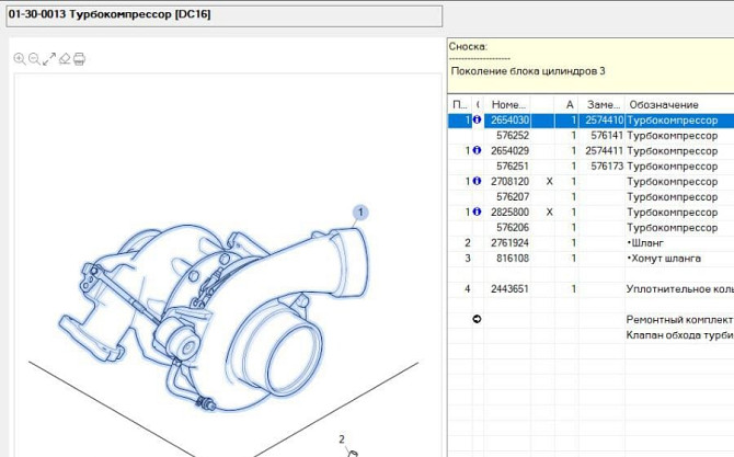 Ищу турбину 2654030 на DC16 ХPI - 6сер скания. Вся Россия - изображение 1