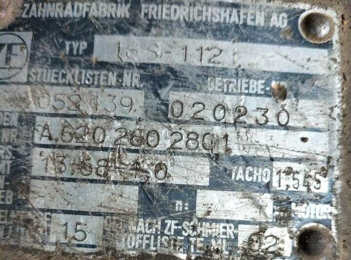 Нужна коробка ZF 16S 112, A6202602801.  - photo 1