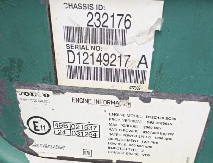 Ищу ЭБУ на мотор D12C420 Volvo.  - photo 1