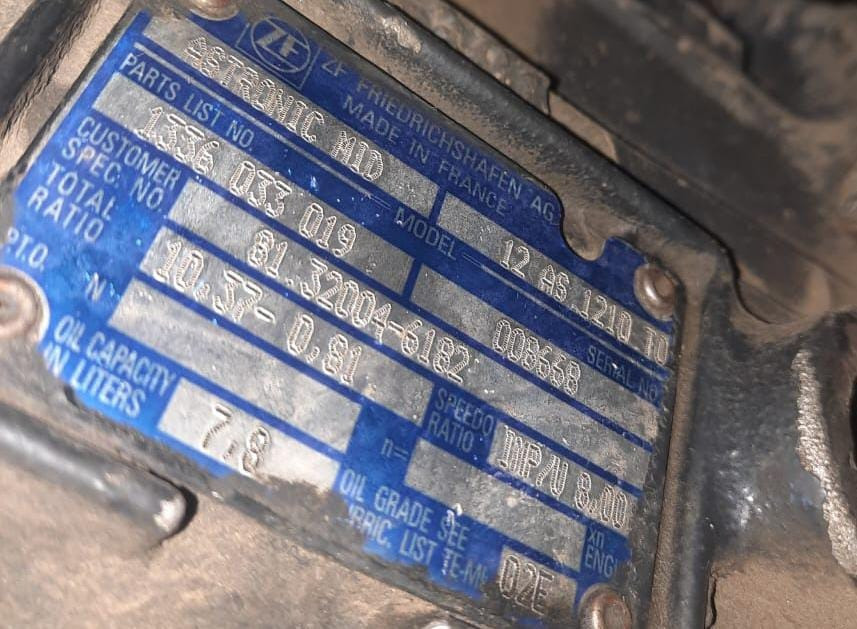 Ищу кпп 12AS1210TO на MAN TGM.  - photo 1