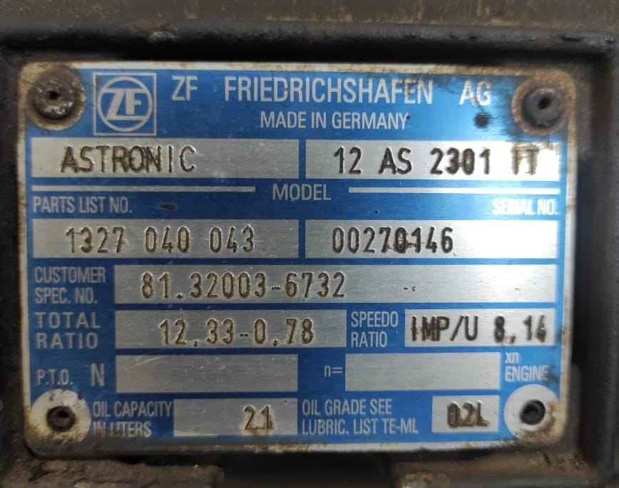 Ищу КПП на MAN TGA ZF12AS2301IT.  - photo 1