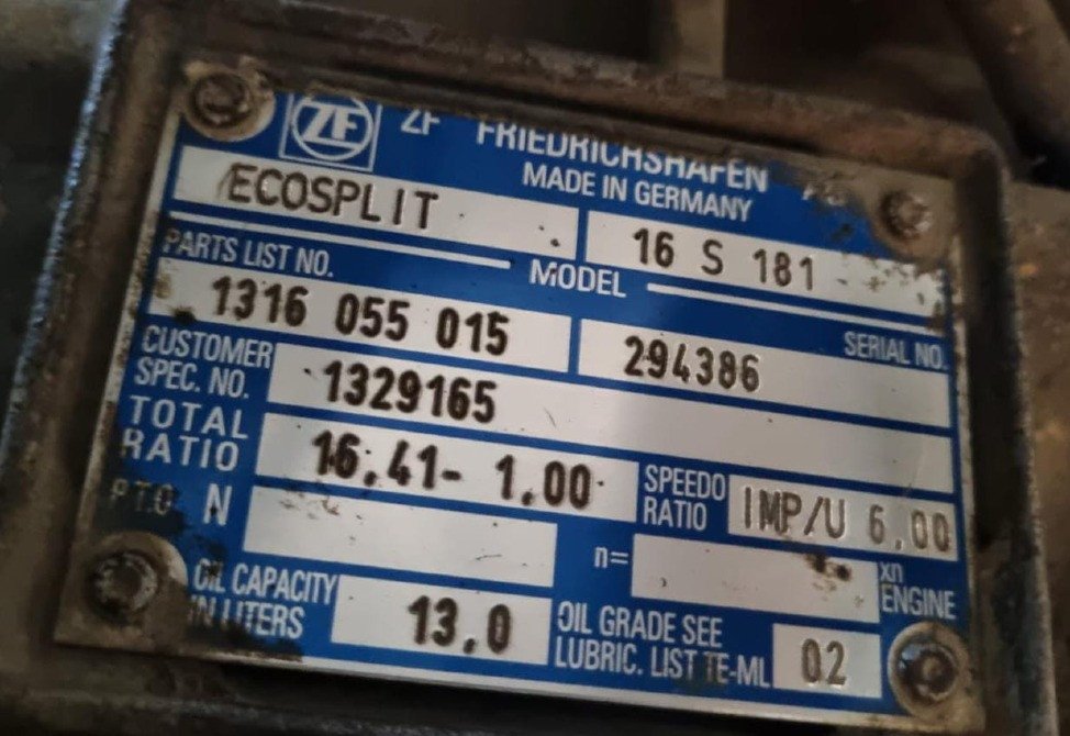 Нужна коробка 16S181 с ретардером DAF 95 2006г.  - photo 1