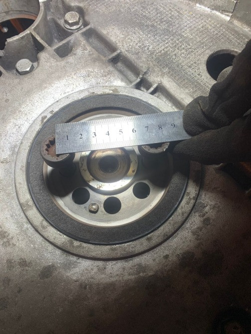 Нужен маховик на Атего (мотор ОМ904), размер по центрам болтов 75мм.  - photo 1