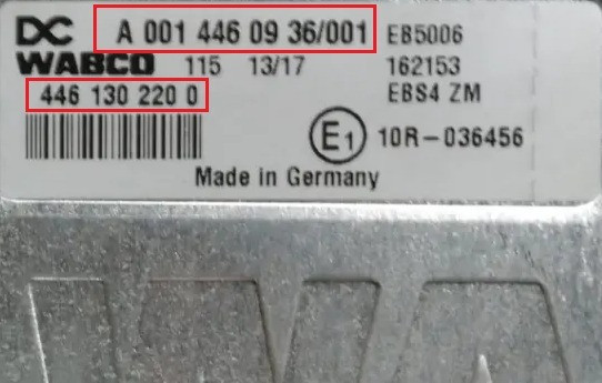 Ищем блок управления EBS A0014460936 Actros.  - photo 1