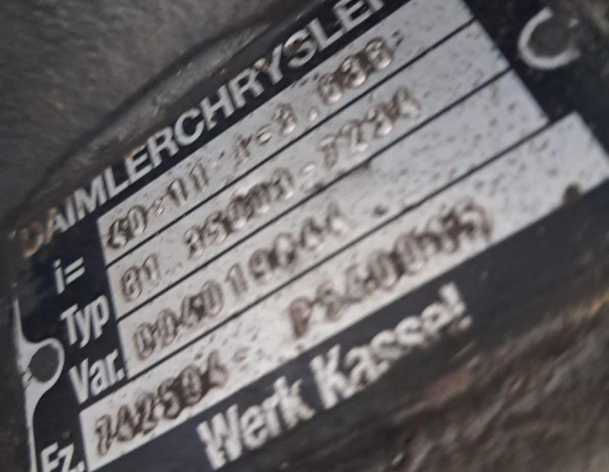 На MAN LE ищу редуктор 40/11 или 43/11.  - photo 1