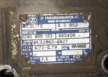 Ищу кпп 6S850 Ман.  - photo 1