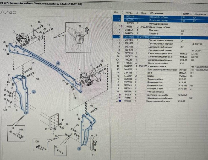 На Scania P 6-серия 2021г. куплю : дверь правая в сборе или голую 2653981; боковина кабины правая 23  - photo 1