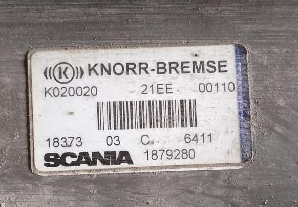 Нужен 1879280 задний модулятор ebs knor -brems на Сканию.  - photo 1