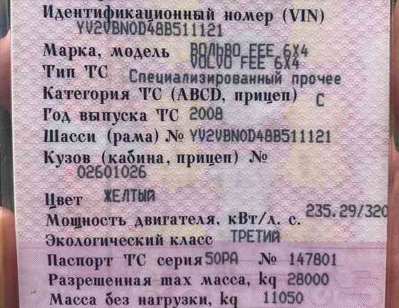 Нужна кпп на Volvo FEE 6×4 2008г. Вся Россия