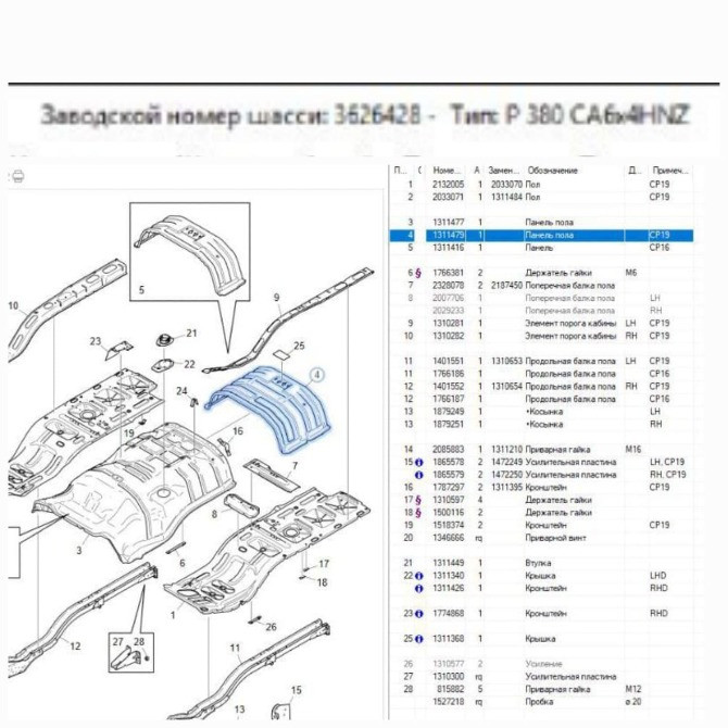 Куплю 1311479 панель пола Скания.  - photo 1