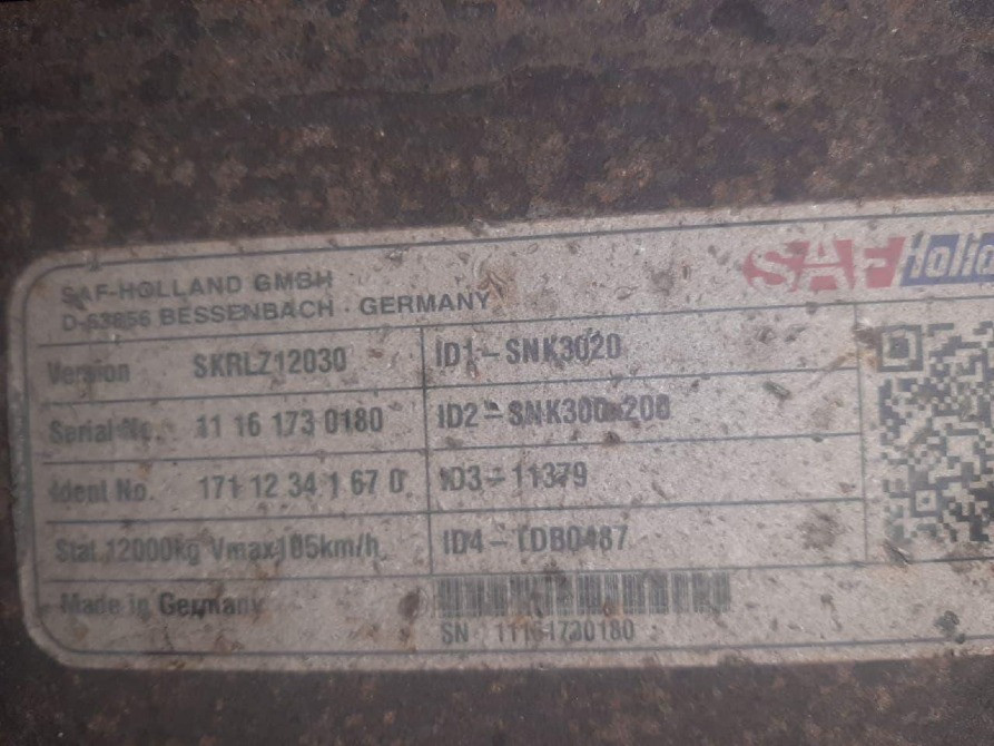 Нужна балка или ось такая SAF.  - photo 1