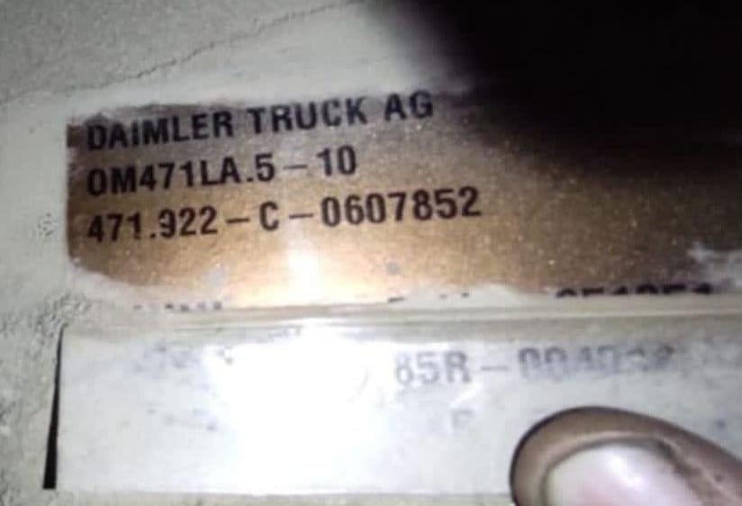 Нужен ДВС OM471LA Мерс ЕВРО 5.!!!  - photo 1